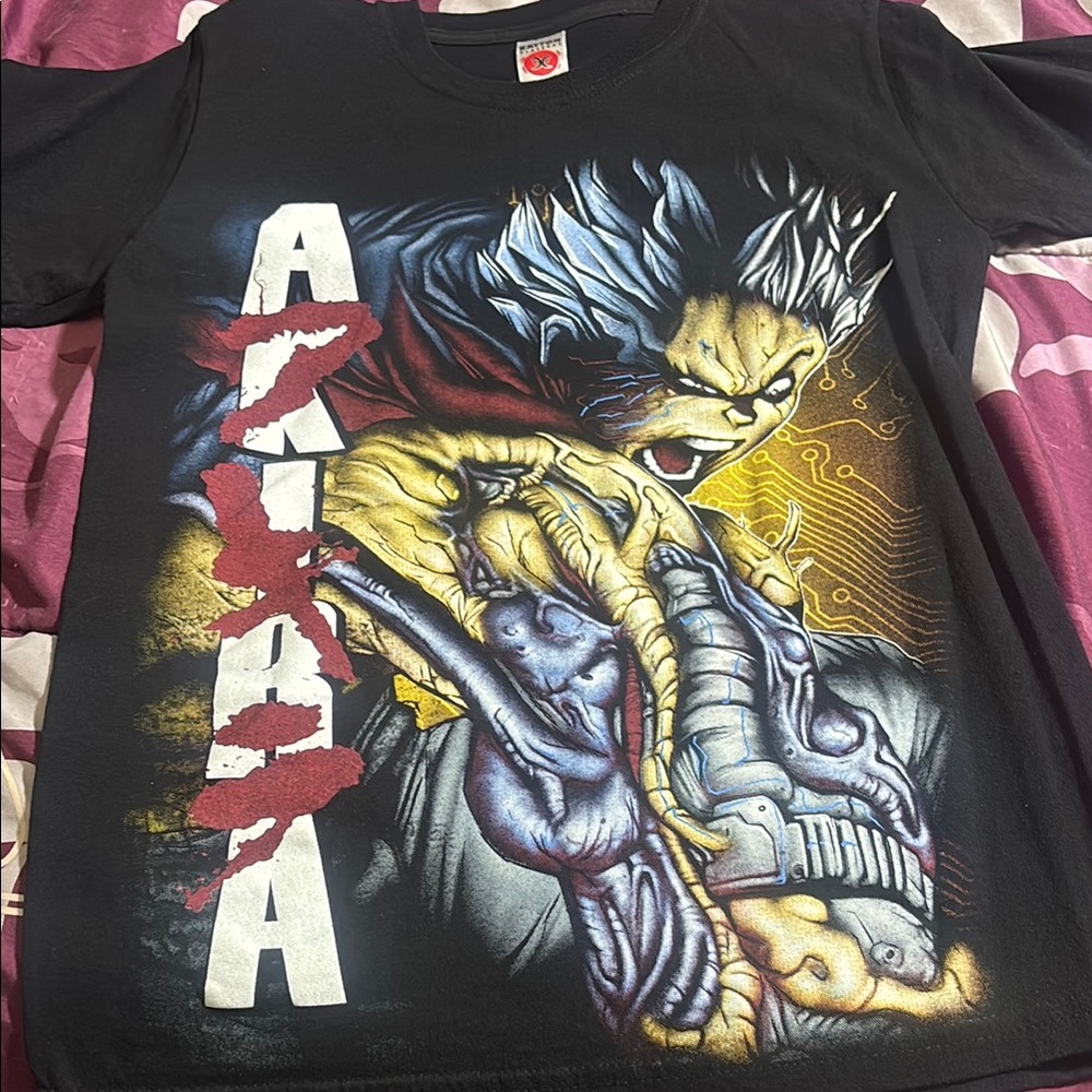 Anime Graphic Black T-Shirt